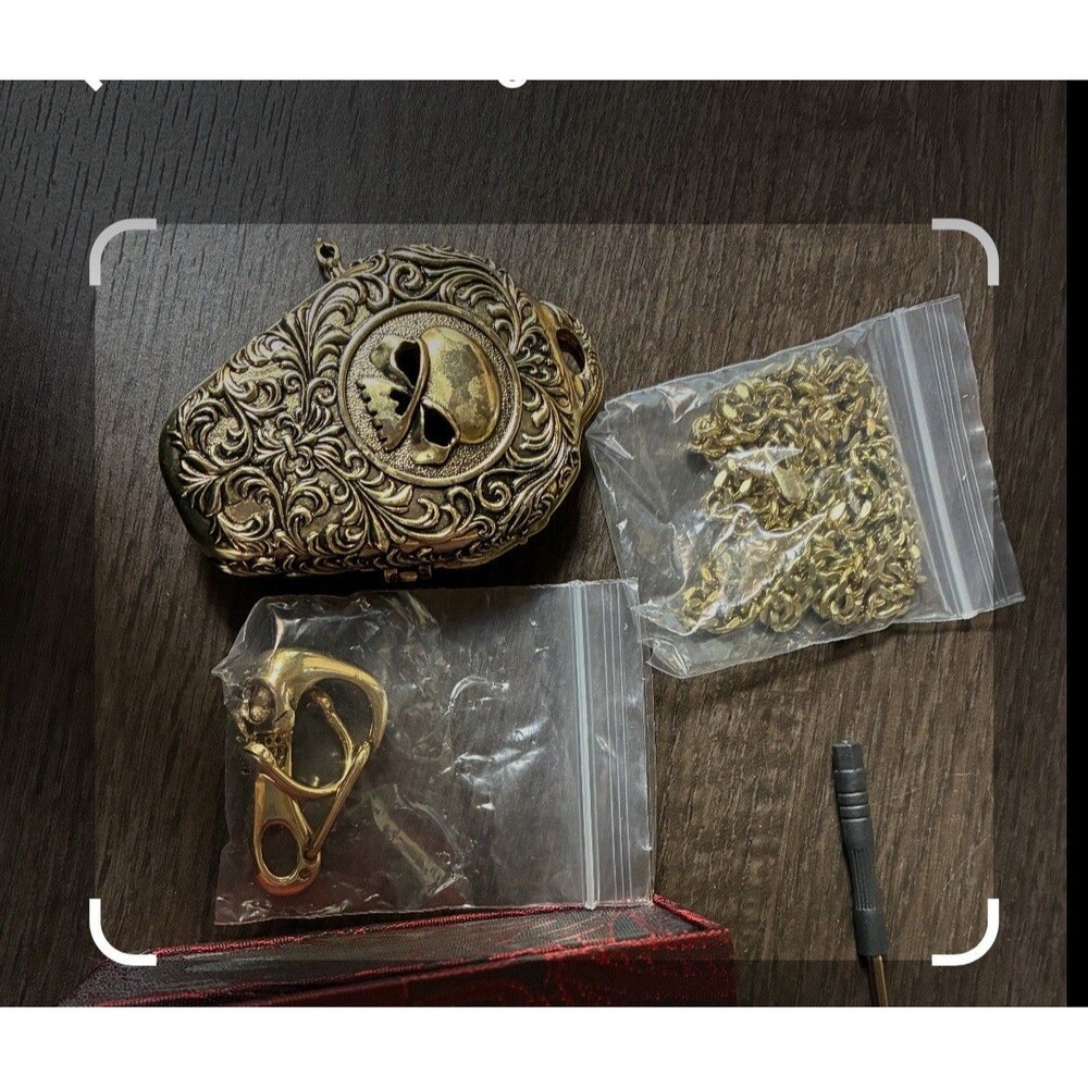 for Harley CVO Key Fob Cover, Metal key bag, Harley Motorcycle Key Case Copper